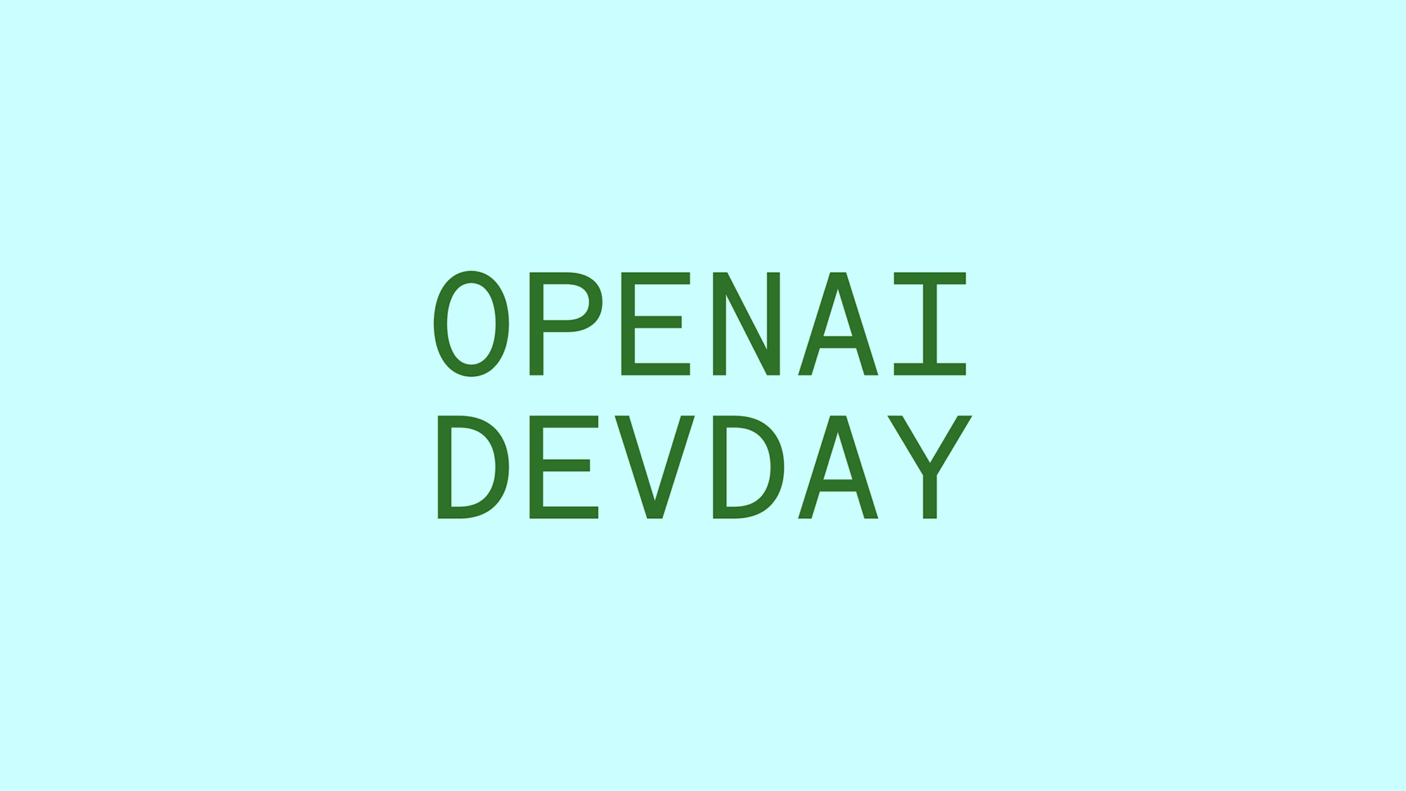 科技品牌盛會(huì)設(shè)計(jì)案例：OpenAI DevDay的品牌形象策劃設(shè)計(jì)
