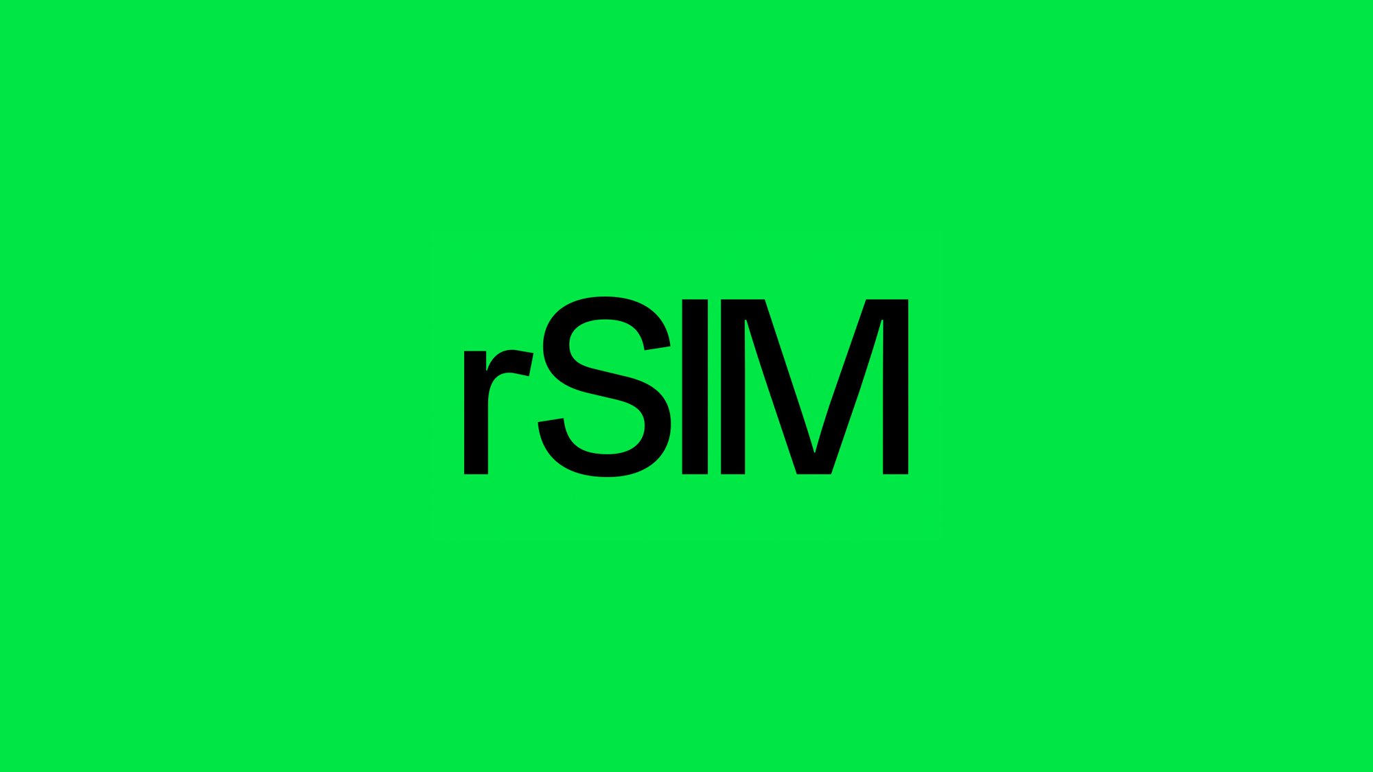 rSIM：打造電信行業“永不掉線”的智能SIM卡新品牌形象設計