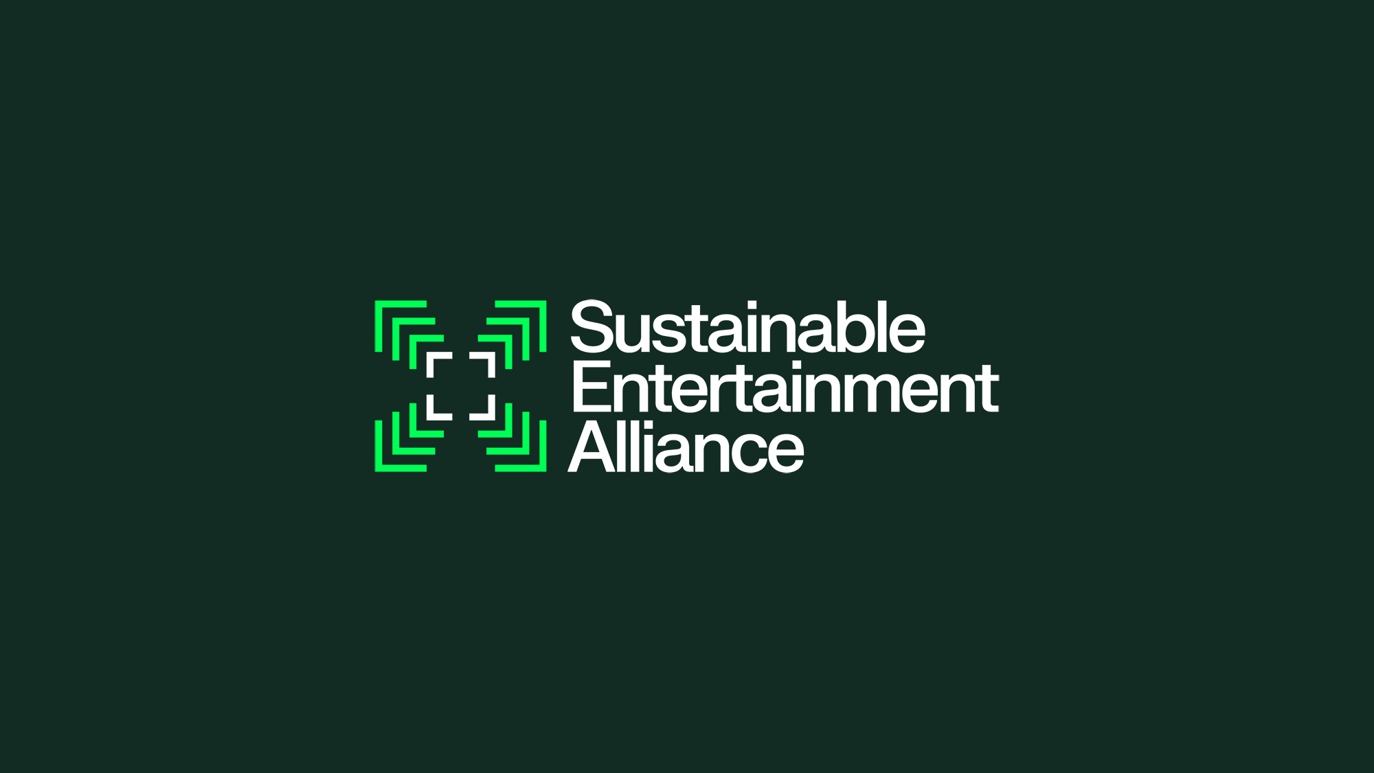 娛樂行業視覺識別設計新風貌：可持續娛樂聯盟的品牌升級